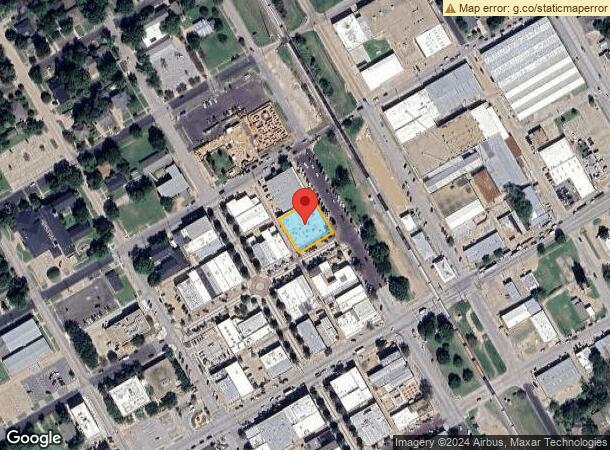  201-203 Nw Main St, Ennis, TX Parcel Map