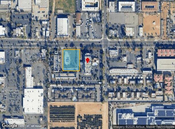  1510 University Ave, Riverside, CA Parcel Map