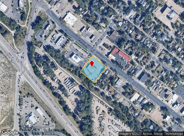 2925 W Colorado Ave, Colorado Springs, CO Parcel Map