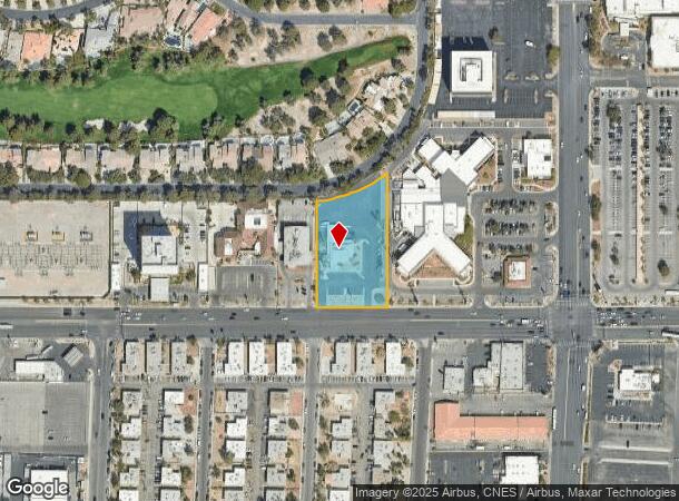  1140 E Desert Inn Rd, Las Vegas, NV Parcel Map