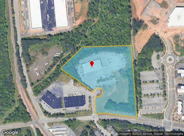  7411 Rex Rd, Chapel Hill, NC Parcel Map