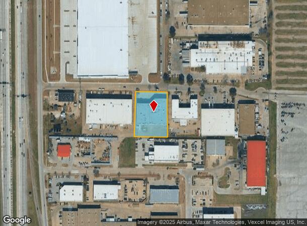 3001 Red Hawk Dr, Grand Prairie, TX Parcel Map