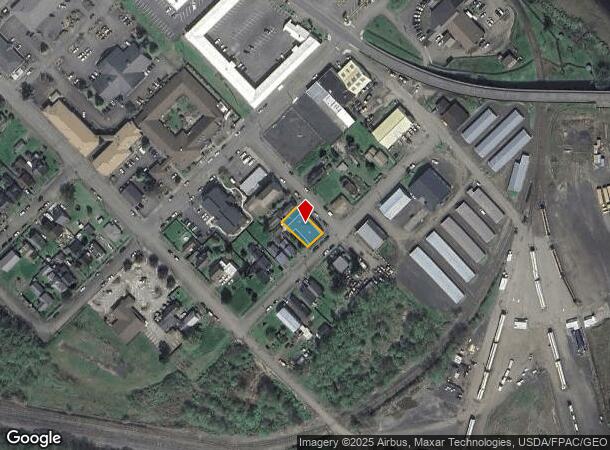  1020 J St, Hoquiam, WA Parcel Map