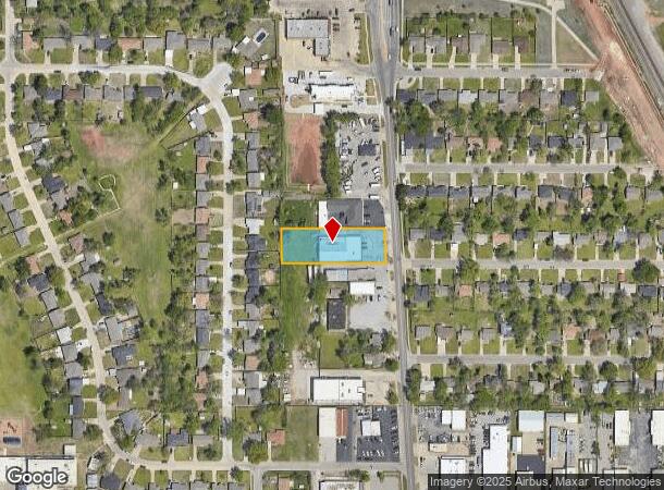  1202 N Flood Ave, Norman, OK Parcel Map