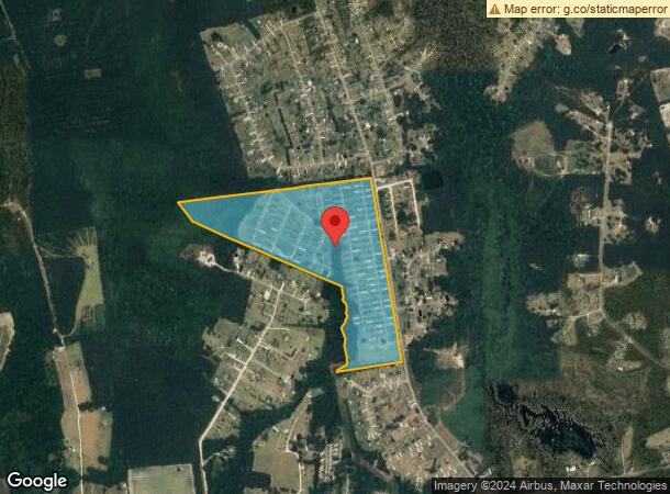  221 Riggs Rd, Hubert, NC Parcel Map