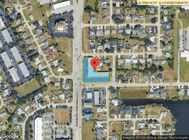  601 Del Prado Blvd N, Cape Coral, FL Parcel Map