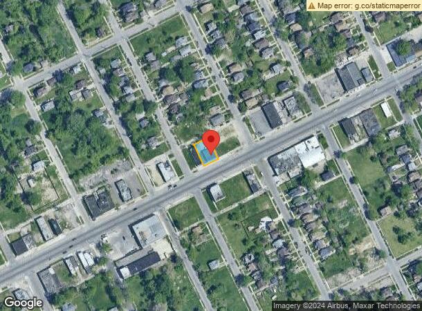  15411 E Warren Ave, Detroit, MI Parcel Map