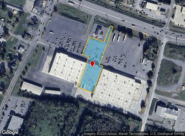  1289 Winchester Ave, Martinsburg, WV Parcel Map