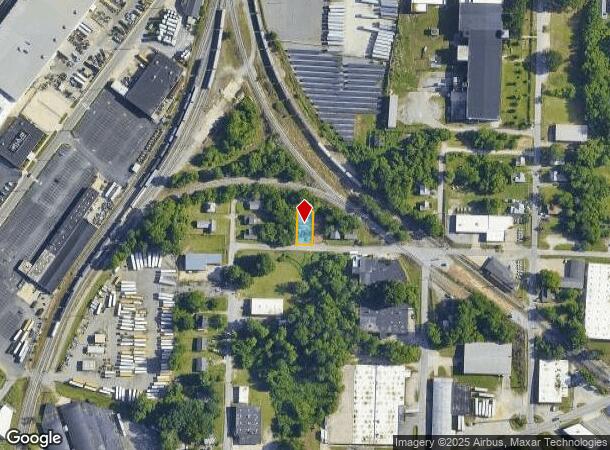  73 Clinton Ave, High Point, NC Parcel Map