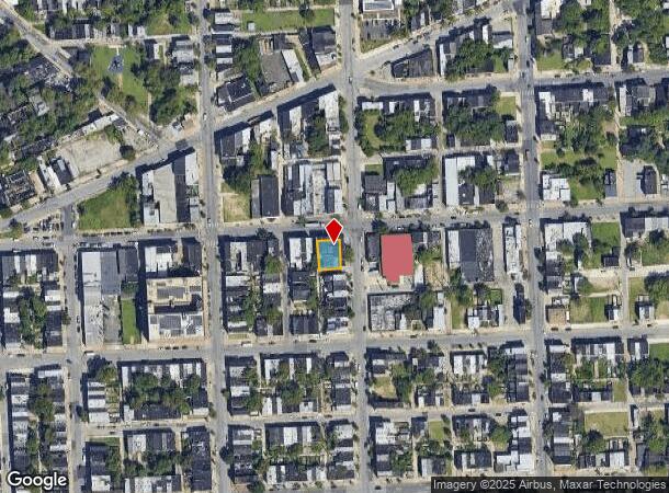  2003 W Pratt St, Baltimore, MD Parcel Map