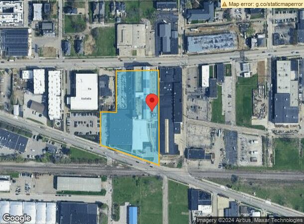  1301 E Washington St, Indianapolis, IN Parcel Map