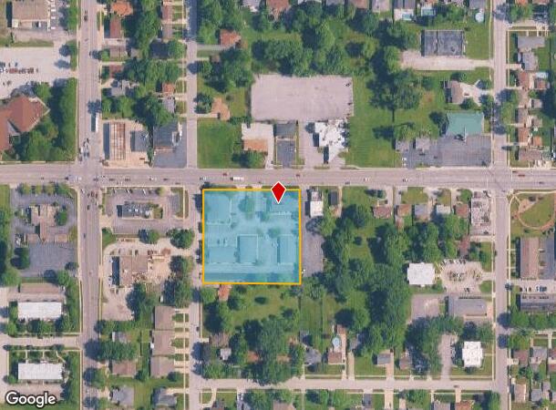 2850 45Th St, Highland, IN Parcel Map