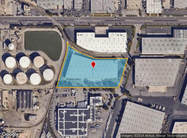  20455 S Reeves Ave, Long Beach, CA Parcel Map