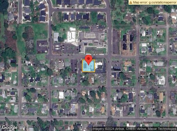  1345 Birch Ave, Cottage Grove, OR Parcel Map