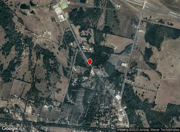  1209 N Pecan St, Bells, TX Parcel Map