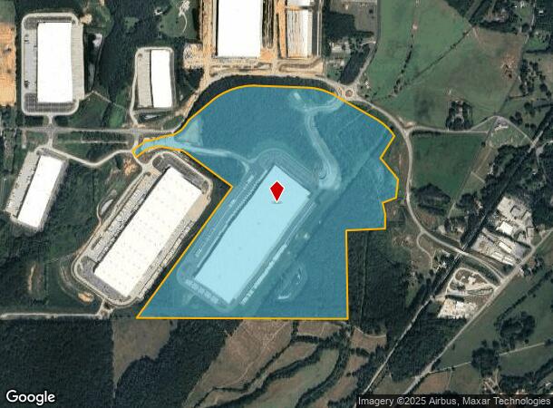 1380 Cass White Rd, Cartersville, GA Parcel Map
