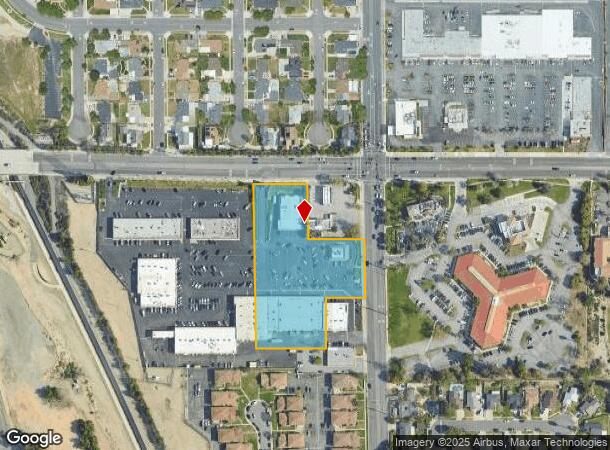  8657 Base Line Rd, Rancho Cucamonga, CA Parcel Map