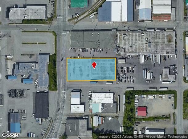 1347 E 2Nd Ave, Anchorage, AK Parcel Map