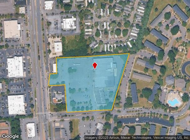 7451 Mount Vernon Square Ctr, Alexandria, VA Parcel Map