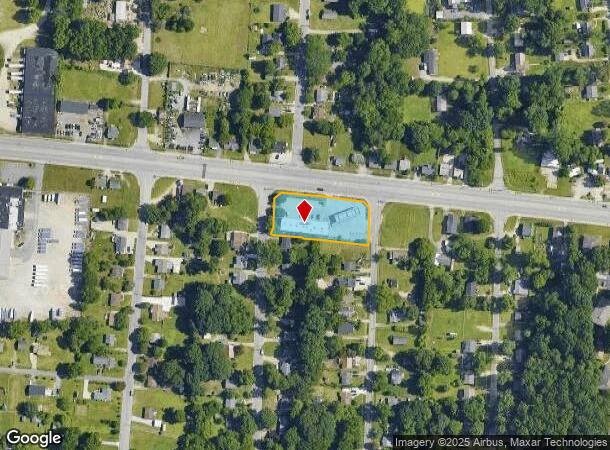  2612 E Martin Luther King Jr Dr, High Point, NC Parcel Map