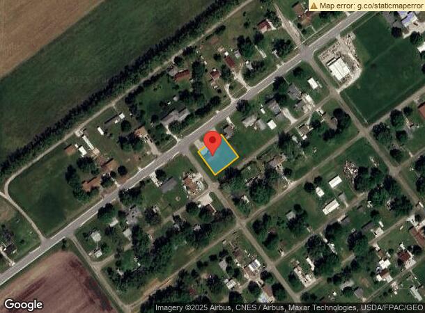  818 E 2Nd St, Lomax, IL Parcel Map