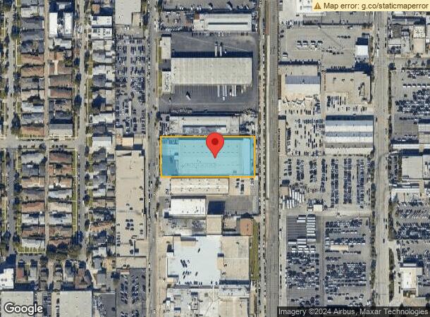  9000 Bellanca Ave, Los Angeles, CA Parcel Map