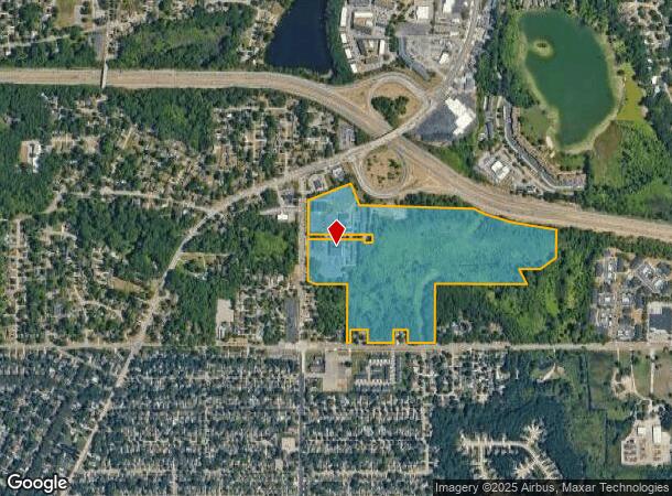  2950 Fuller Ave Ne, Grand Rapids, MI Parcel Map