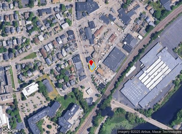  172 Prospect St, Waltham, MA Parcel Map