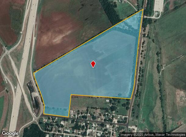 7630 N Highway 77, Forreston, TX Parcel Map