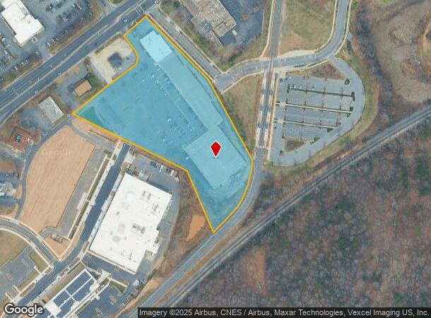 5420 N Tryon St, Charlotte, NC Parcel Map