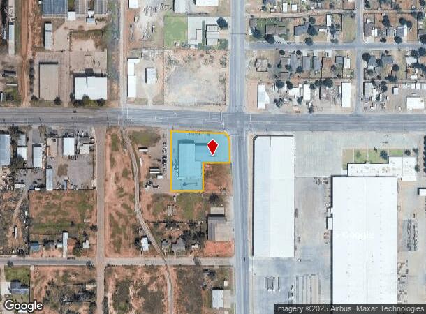  1512 E 50Th St, Lubbock, TX Parcel Map