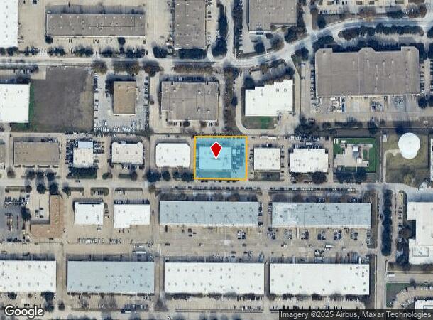 1601 Capital Ave, Plano, TX Parcel Map