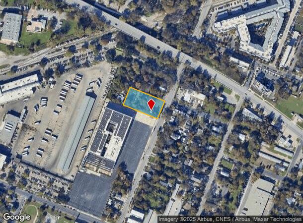  638 Tillery St, Austin, TX Parcel Map