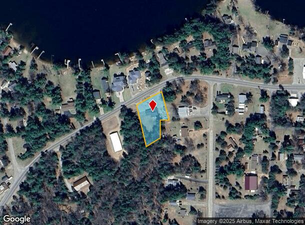  15376 County Rd W, Crivitz, WI Parcel Map