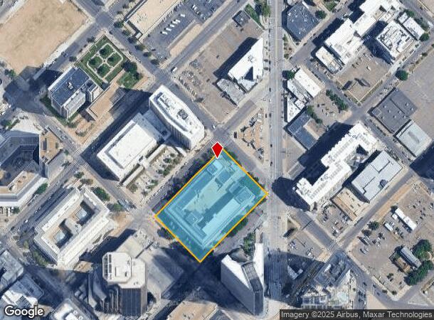 721 19Th St, Denver, CO Parcel Map