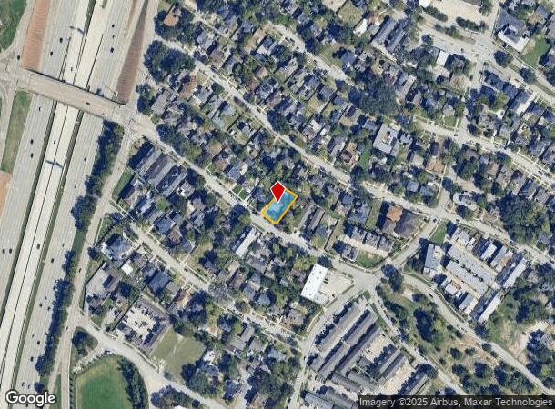 2507 Calumet St, Houston, TX Parcel Map