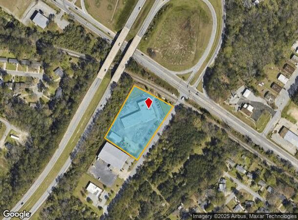 100 Fontaine Center Dr, Columbia, SC Parcel Map