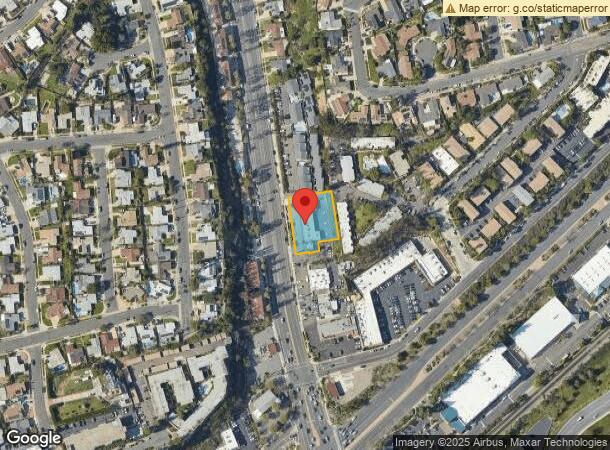  5555 Jackson Dr, La Mesa, CA Parcel Map