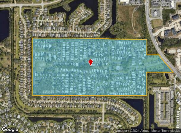  1 Bay Blvd, Port Orange, FL Parcel Map