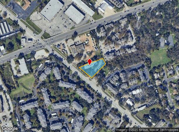 13377 Pond Springs Rd, Austin, TX Parcel Map