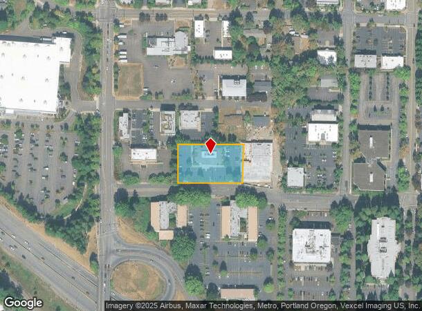 7105 Sw Hampton St, Portland, OR Parcel Map