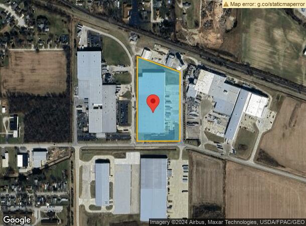  101 Watertower Dr, Clyde, OH Parcel Map