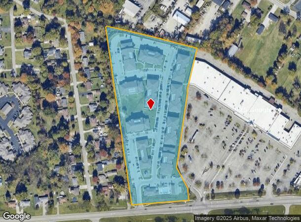  7411 Outer Loop, Louisville, KY Parcel Map
