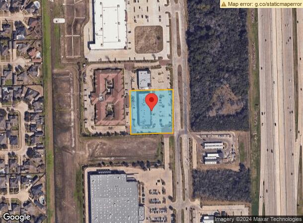  3422 Business Center Dr, Pearland, TX Parcel Map