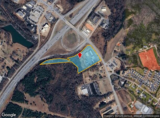 2835 Highway 153, Piedmont, SC Parcel Map