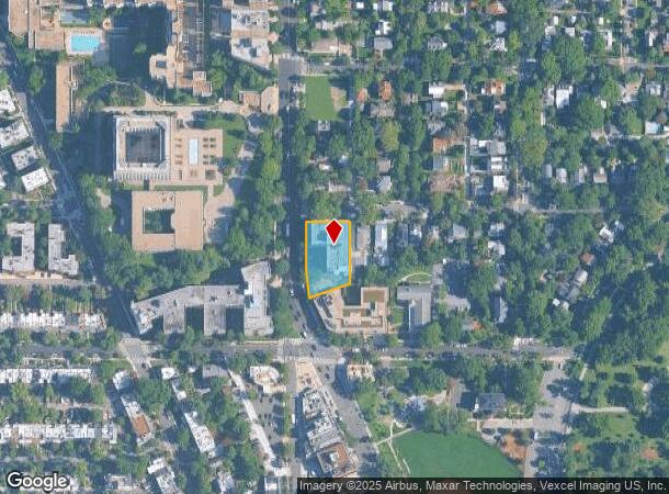  2505 Wisconsin Ave Nw, Washington, DC Parcel Map