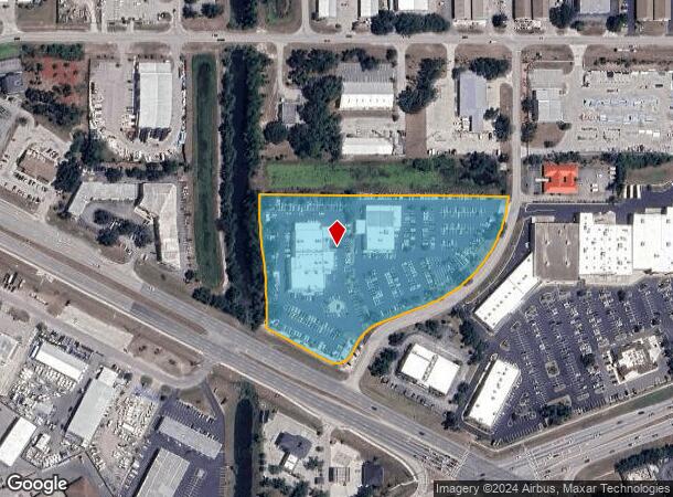  1252 Tamiami Trl, Port Charlotte, FL Parcel Map