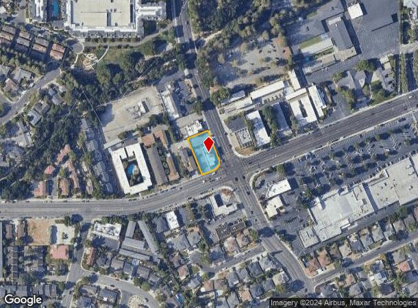  808 Kiely Blvd, Santa Clara, CA Parcel Map