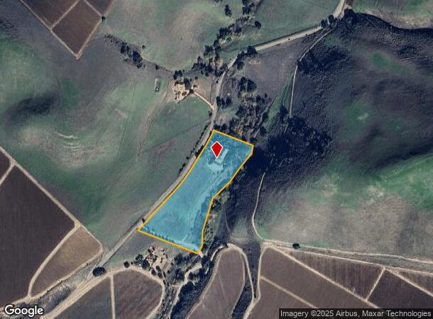  5230 Tepusquet Rd, Santa Maria, CA Parcel Map