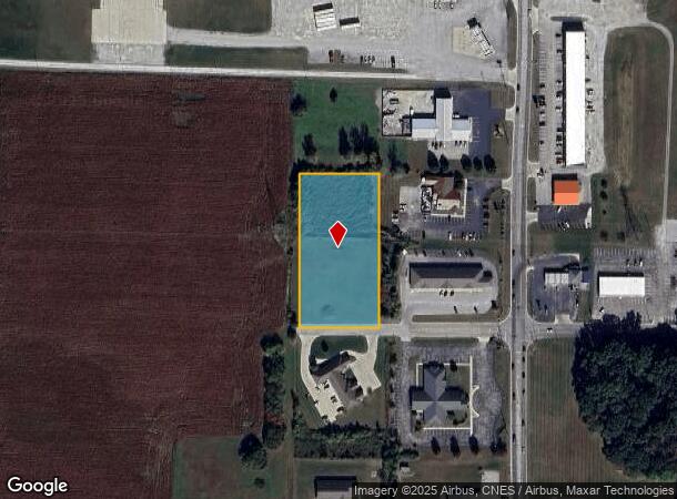 Fisher St, Monticello, IN Parcel Map